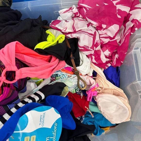 SWIMWEAR MYSTERY BOX Swimsuits Bikinis One Piece Two Piece Cover Ups Bottoms Top - Picture 7 of 7